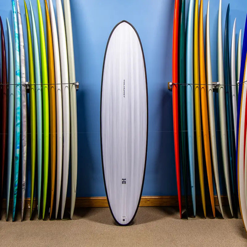 Harley Ingleby Moe Thunderbolt Surfboard – Black, 8'0" 1