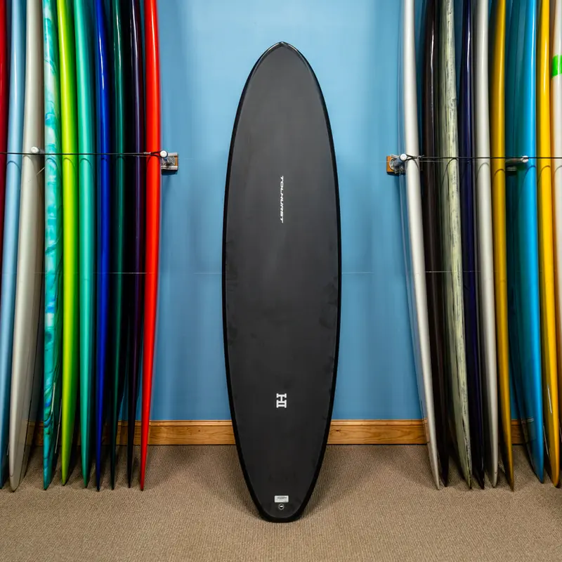 Harley Ingleby Moe Thunderbolt Surfboard – Black Finish, 7'2" 1