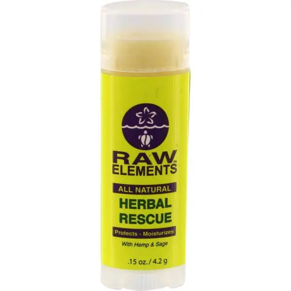 Herbal Rescue Lip Balm By Raw Elements – Natural Moisturizing Formula 1