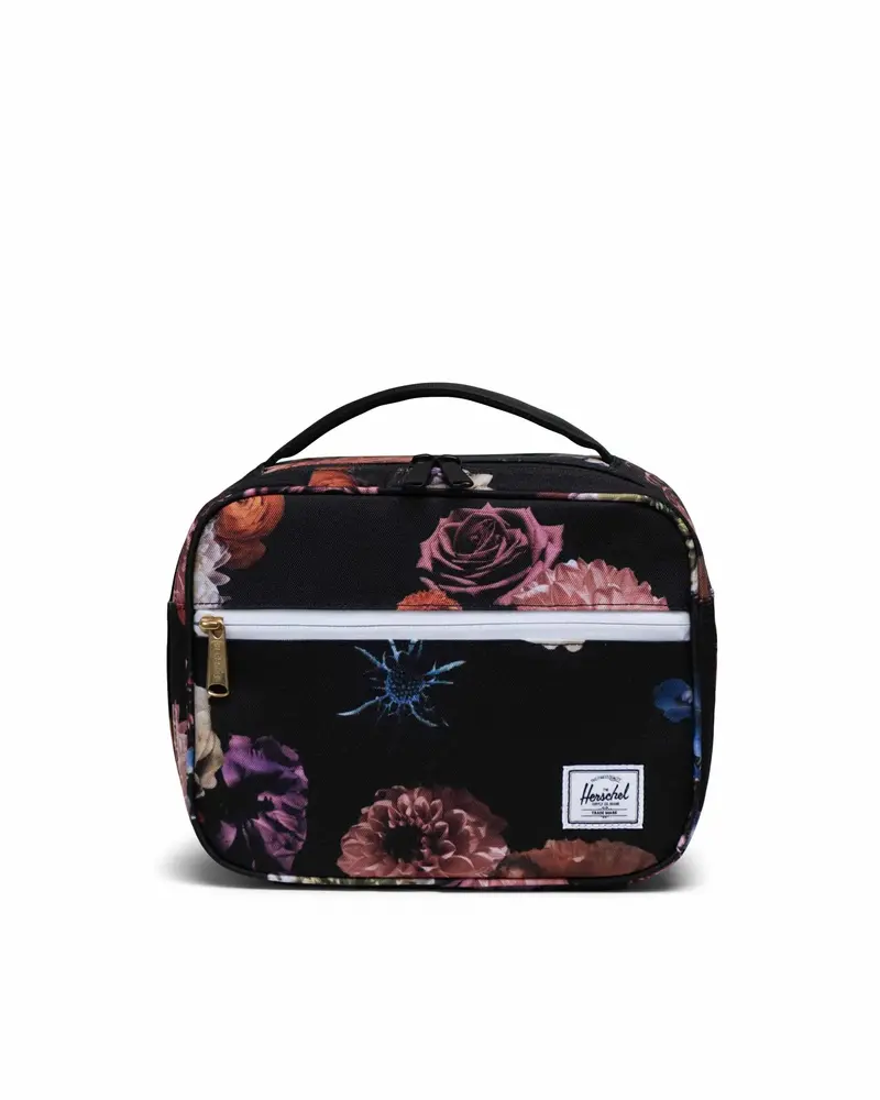 Herschel Pop Quiz Insulated Lunch Box In Floral Revival 1