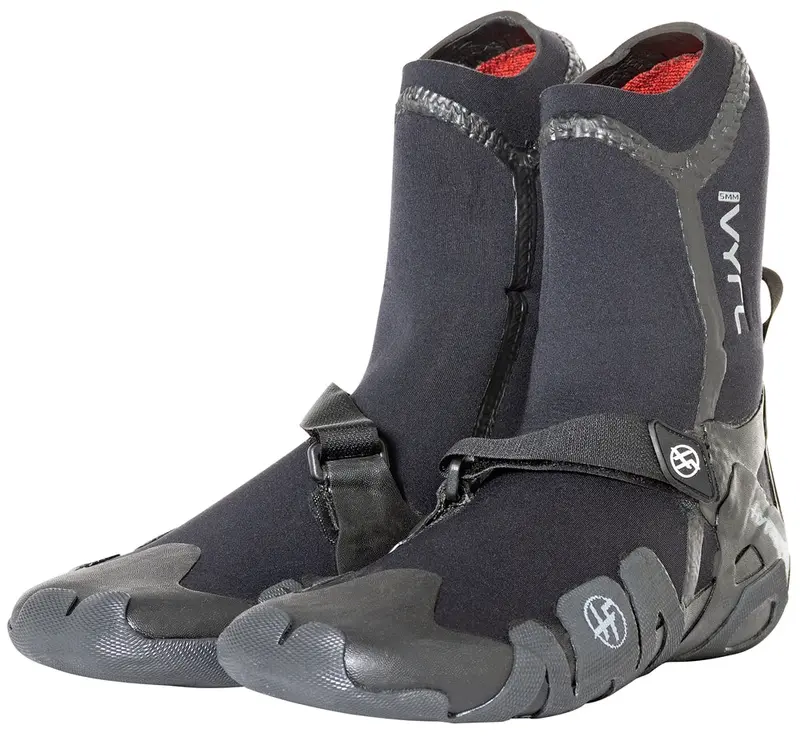 Hyperflex Vyrl 5Mm Split-Toe Neoprene Booties – Black 1