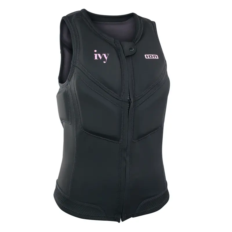 Ion Ivy Full-Zip Vest – Black 1