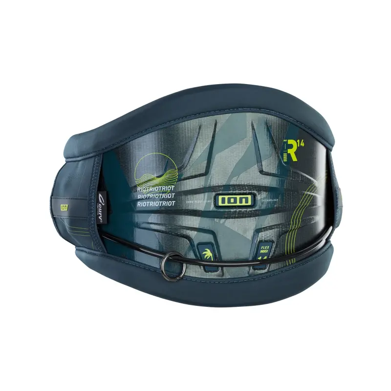 Ion Riot Curv Harness – Petrol Blue Waist Design 1