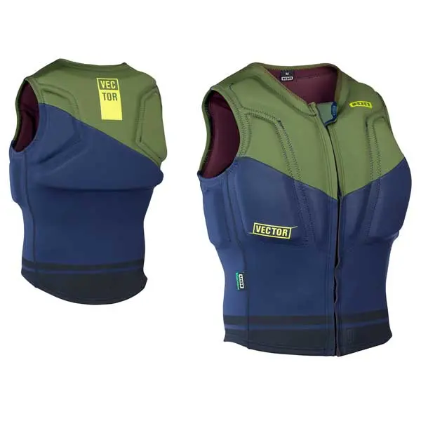 Ion Vector Impact Vest – Green & Blue Colorway 1