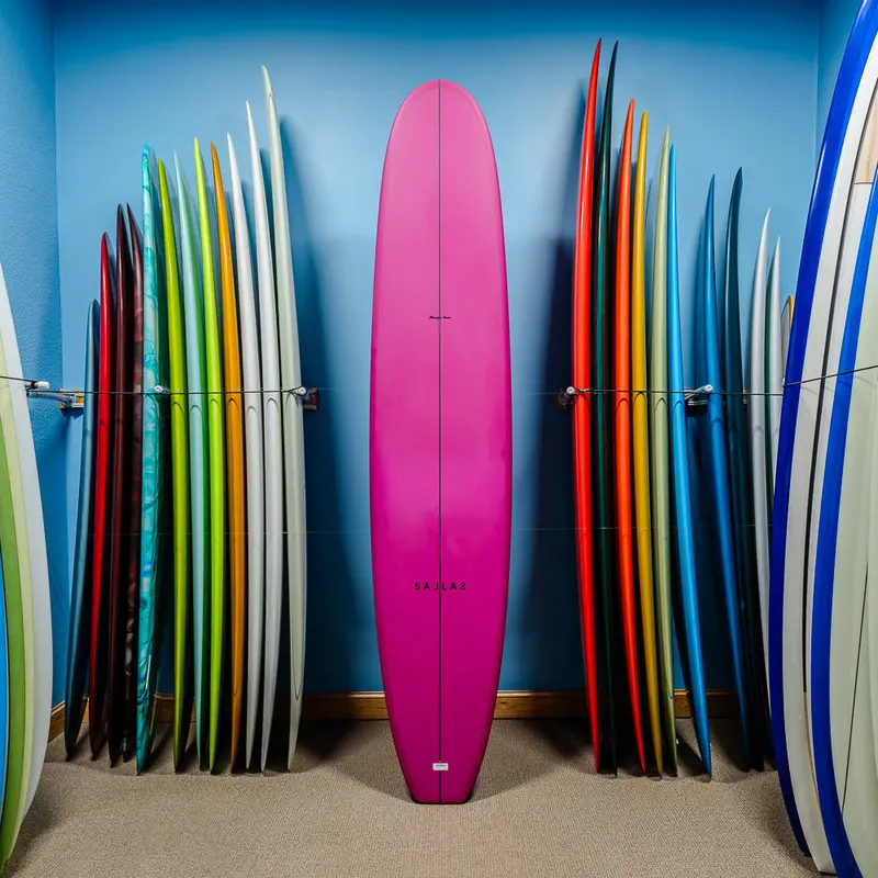 Kai Sallas Mango Jam Thunderbolt Silver 9'8" Surfboard 1