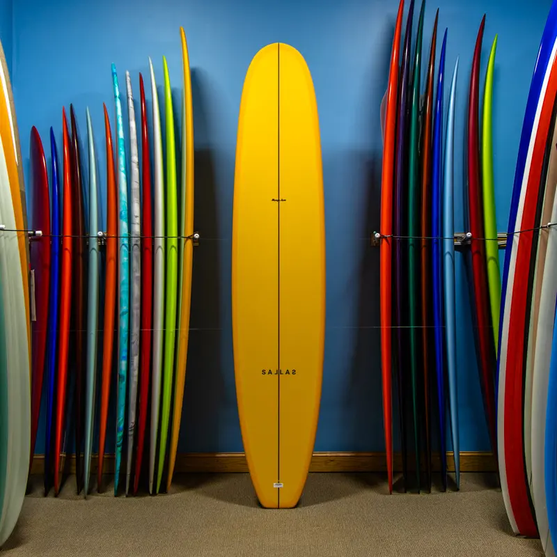 Kai Sallas Mango Jam Thunderbolt Silver Surfboard 9'4" 1