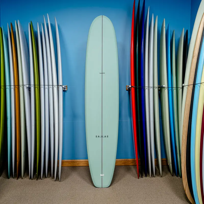 Kai Sallas Tsunami Thunderbolt Longboard – Silver, 9'4" 1