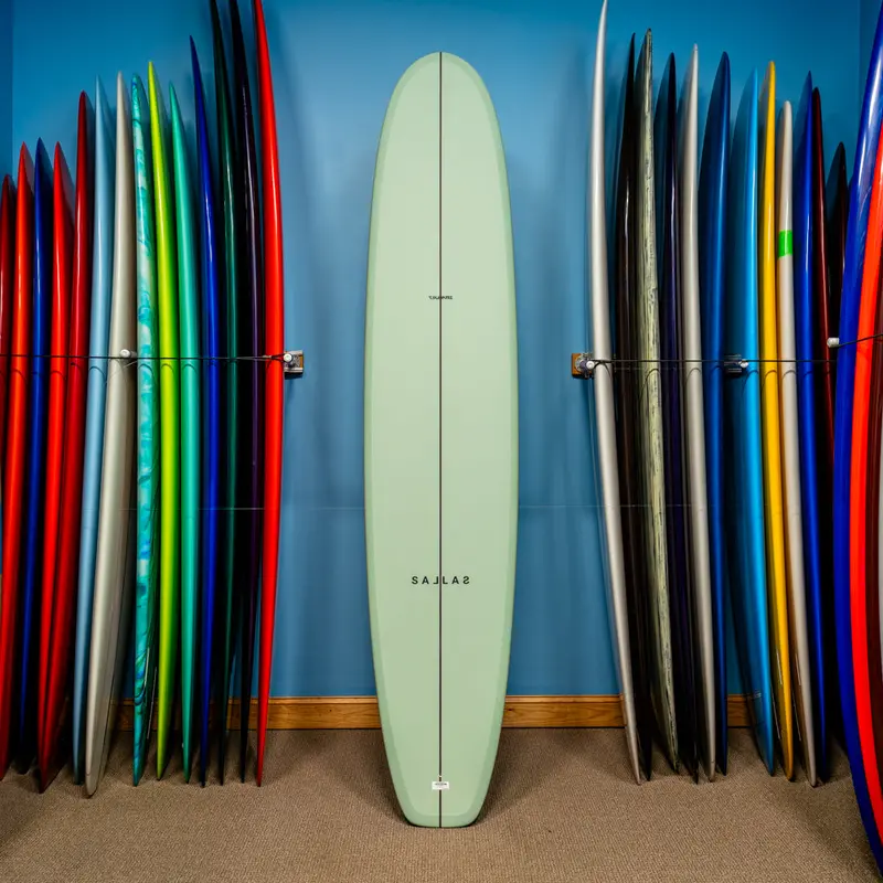 Kai Sallas Tsunami Thunderbolt Silver Longboard – 9'4" 1