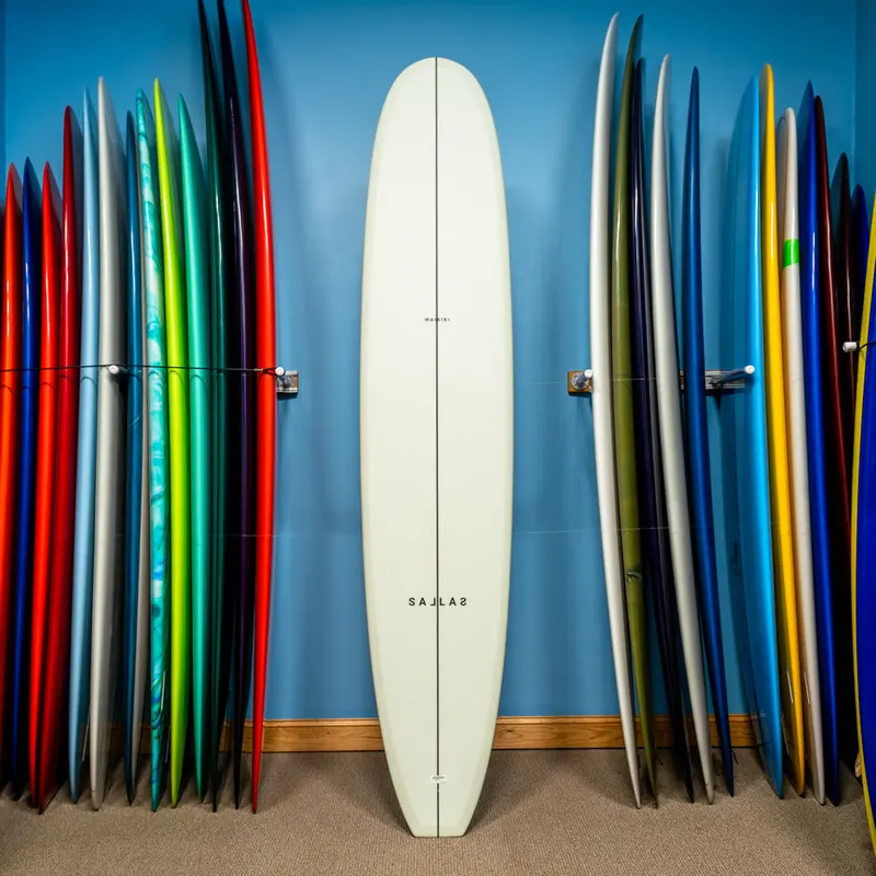 Kai Sallas Waikiki Thunderbolt Silver Longboard – 9'2" 1