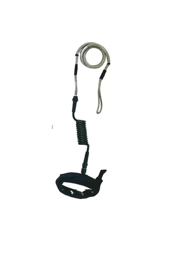 Kaohi Inviz Hybrid Calf-Sleeve Leash – 30" X 7Mm, Black 1