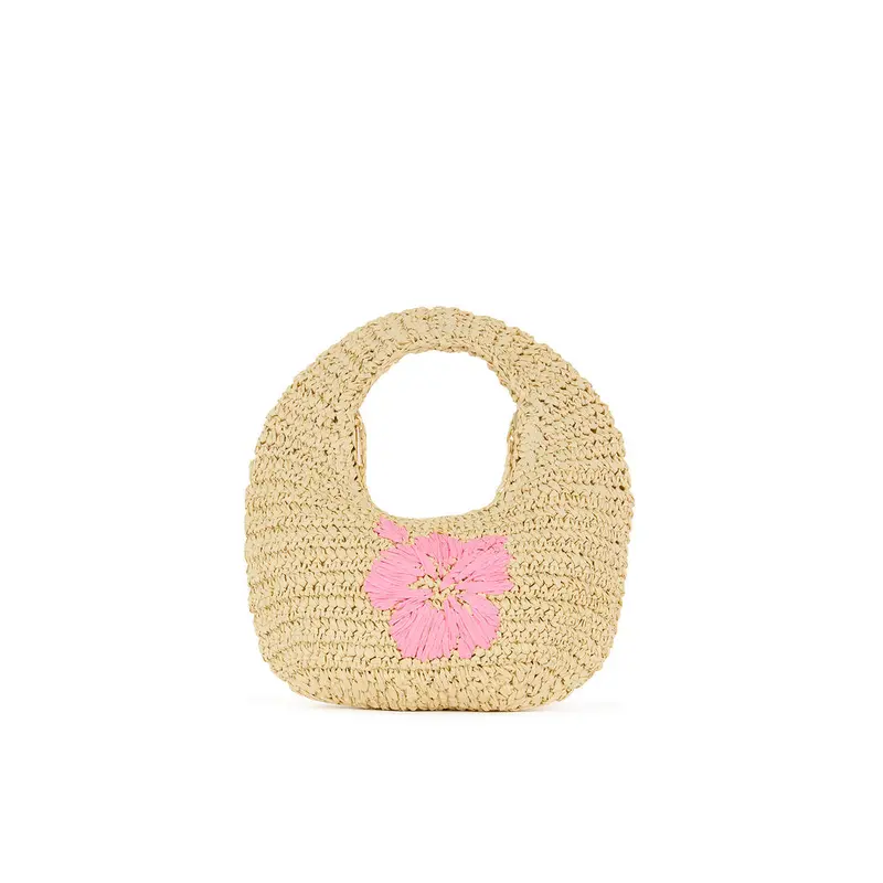 Kulani Kinis Vacay Daze Straw Mini Beach Bag 1