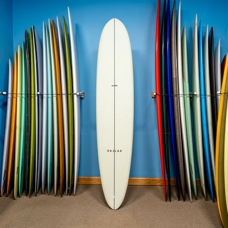 Lava Flow Thunderbolt Silver Longboard (Kai Sallas) – 9'0" 1