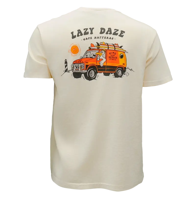 Lazy Daze Classic Fit T-Shirt – Ivory 1