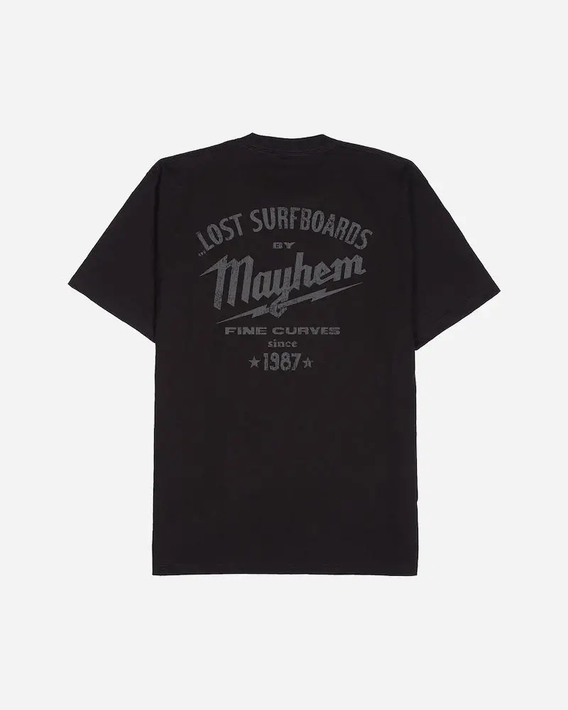 Lost Builders By Mayhem Graphic T-Shirt – Black 1