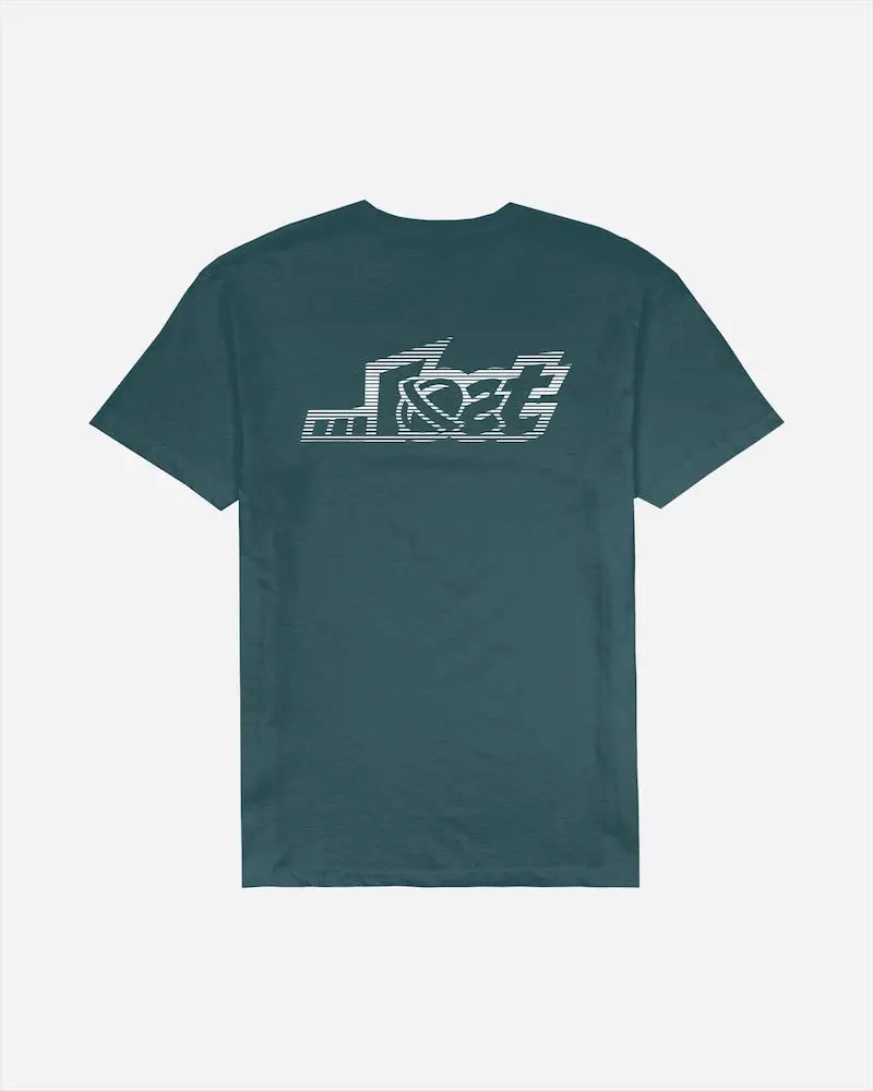 Lost Lam Vintage-Dyed Cotton Tee – Atlantic Blue 1