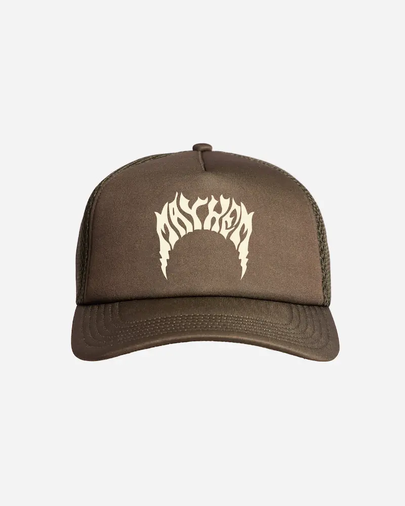 Lost Lightning Mayhem Dark Military Green Trucker Hat 1