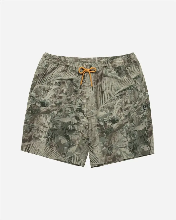Lost Marauder Beach Boardshorts – Realpalm Olive Camo (Pre-Owned) 1