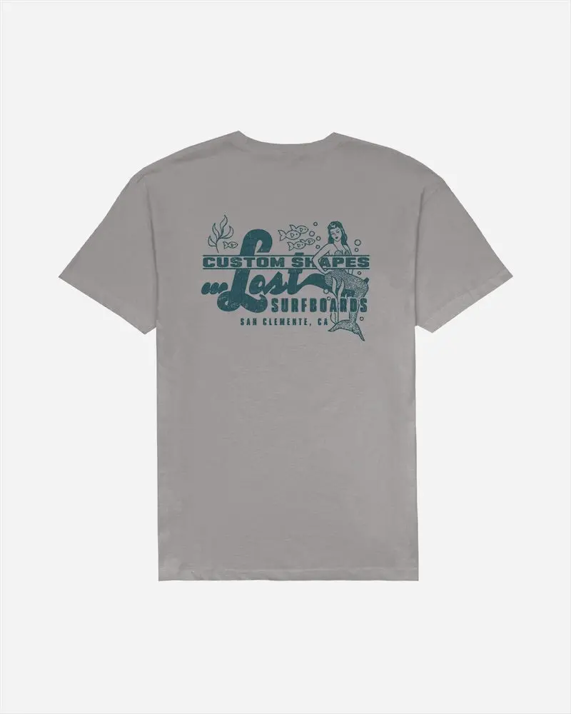 Lost Maritime Vintage-Dye T-Shirt – Drizzle Grey 1
