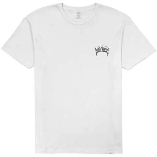 Lost Mayhem Designs Printed T-Shirt In White 1