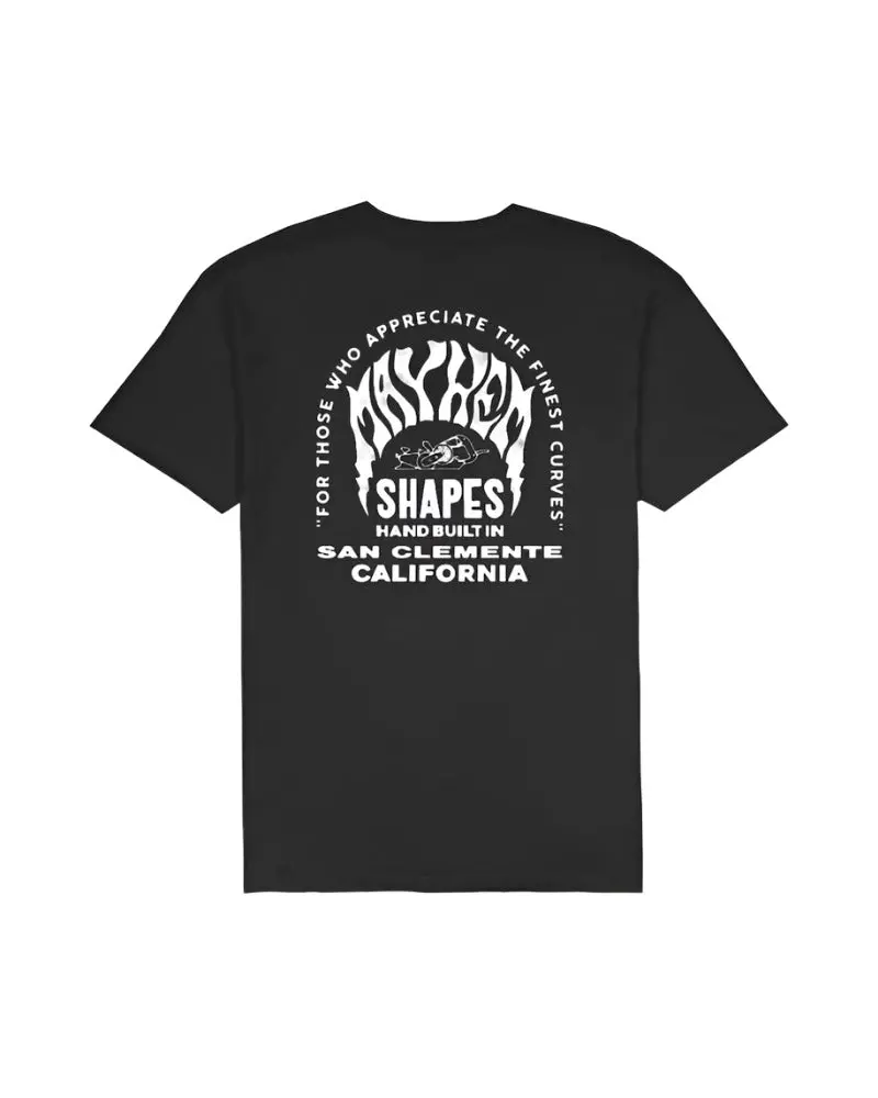 Lost Mayhem Shapes Graphic Tee In Black 1