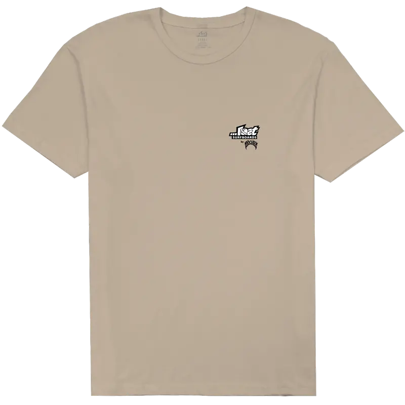 Lost Mayhem Surf Tee – Sand Beige 1