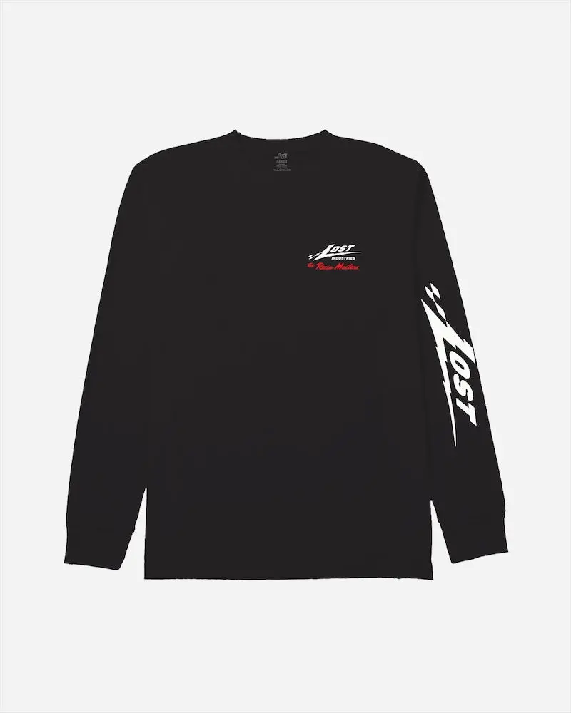 Lost Resin Masters Heavyweight Long-Sleeve Black Tee 1