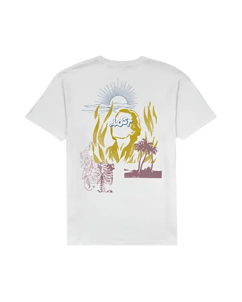 Lost Stranded Minimalist T-Shirt – White 1