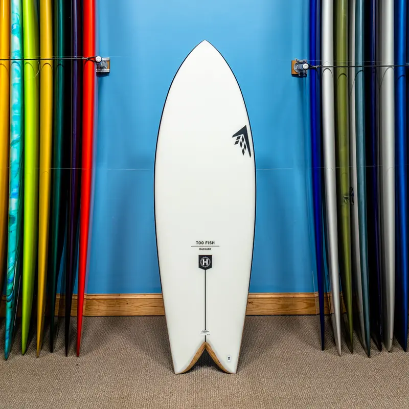 Machado Too Fish Firewire He Surfboard 5'8" 1