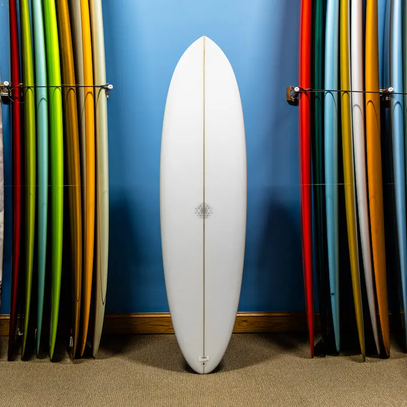 Mandala Stubbie Twinzer Longboard – Pu/Poly, 6'6" 1