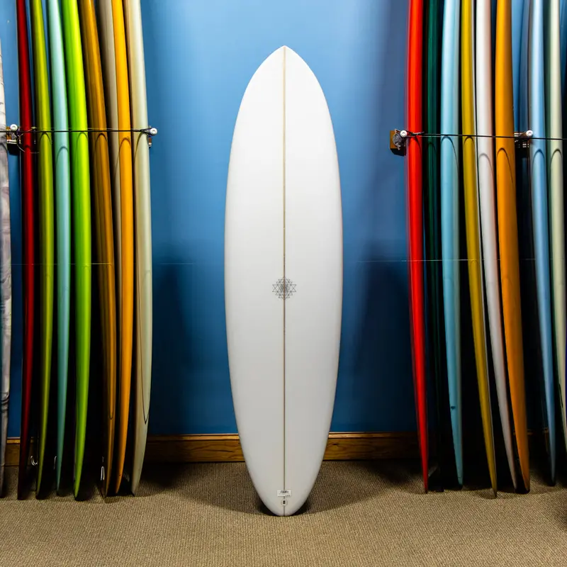 Mandala Stubbie Twinzer Longboard – Pu/Poly, 6'9" 1