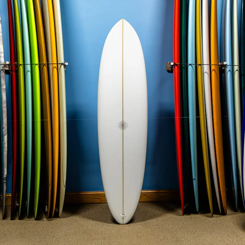 Mandala Stubbie Twinzer Longboard – Pu/Poly, 7'0" 1