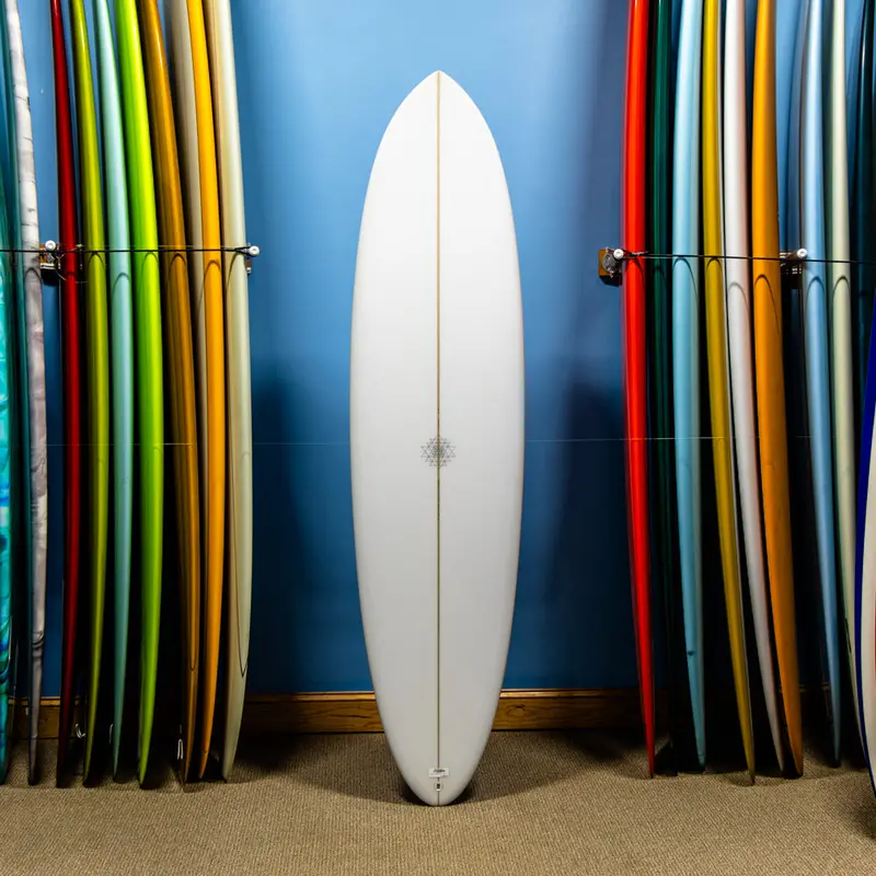 Mandala Stubbie Twinzer Longboard – Pu/Poly, 7'3" 1