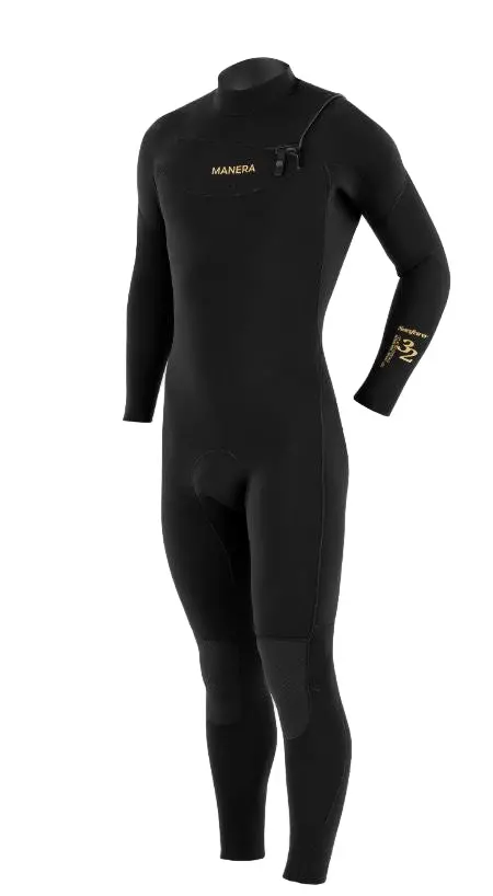 Manera Seafarer 3/2Mm Front-Zip Wetsuit – Black 1