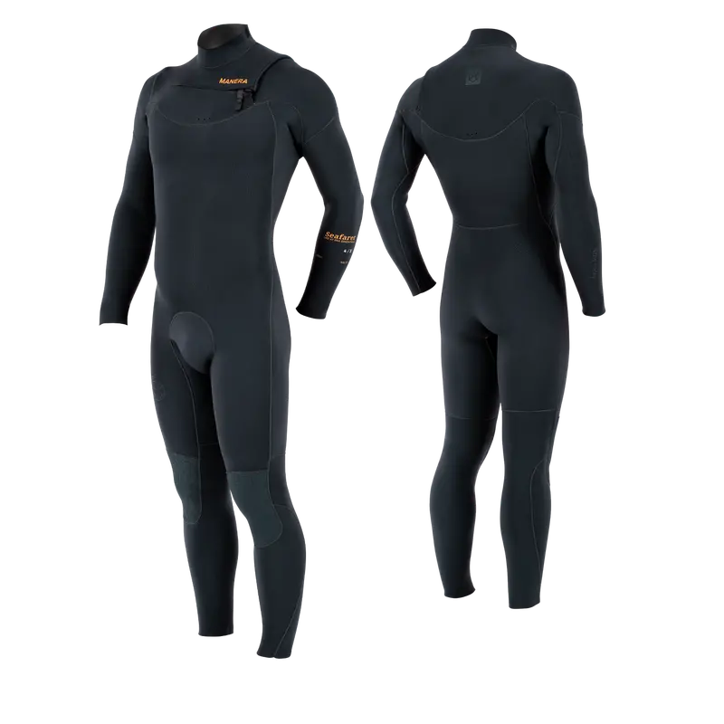 Manera Seafarer 4/3Mm Front-Zip Wetsuit – Anthracite 1