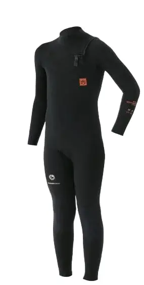 Manera Seafarer Groms 3/2 Full-Zip Wetsuit – Black 1
