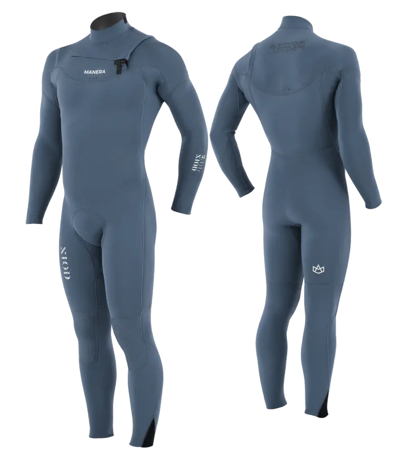 Manera X10D 5/4/3 Full-Zip Wetsuit – Slate Grey 1