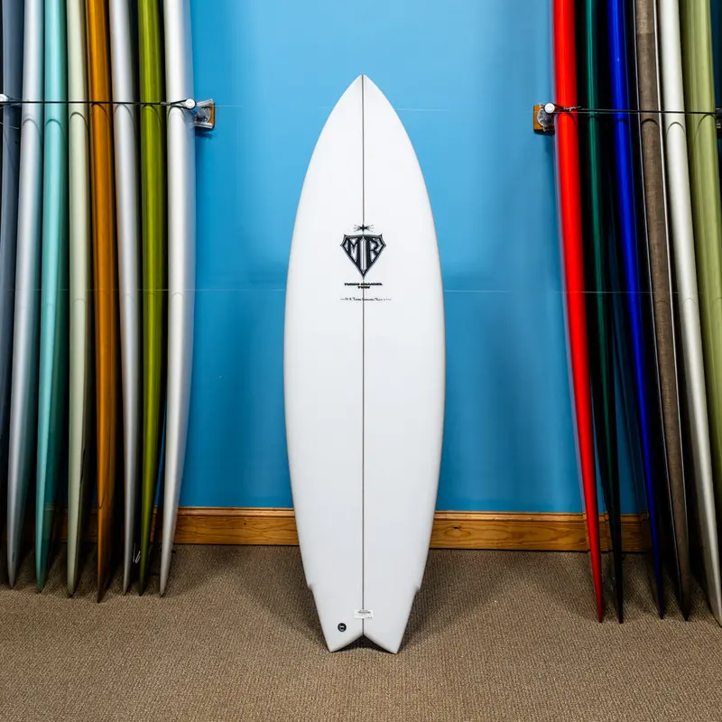 Mark Richards Turbo Channel Twin +1 Surfboard – 5'9" Pu/Poly Build 1