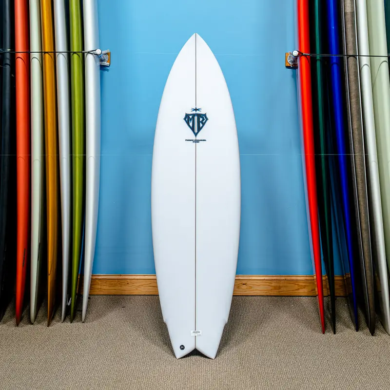 Mark Richards Turbo Channel Twin+1 Surfboard – 5'10" Pu/Poly 1