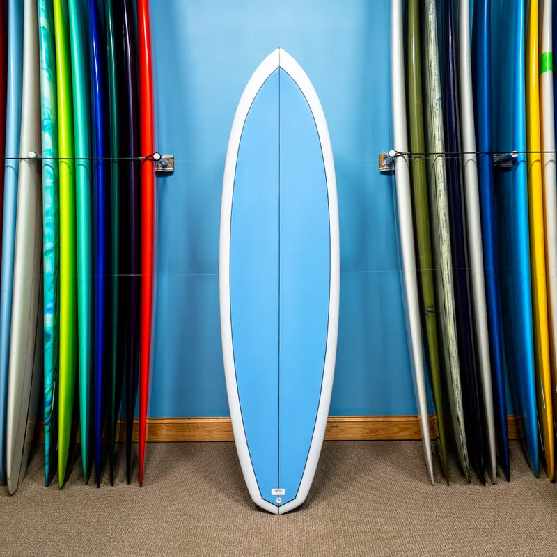 Maurice Cole Reverse Vee Diamond Twin Surfboard – 7'1" Pu/Poly 1