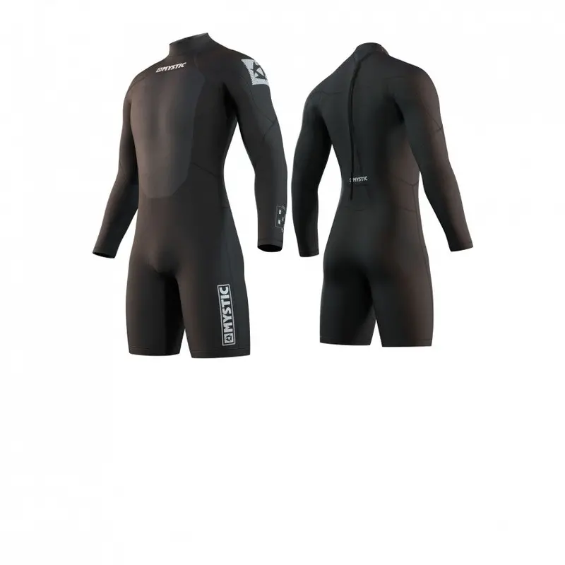 Mystic 3Mm Long-Sleeve Springsuit In Black 1