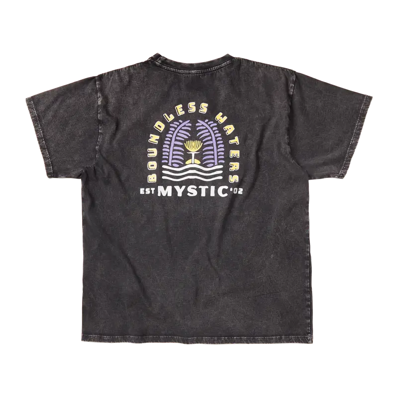 Mystic Boundless Minimalist Logo Tee – Solid Black 1