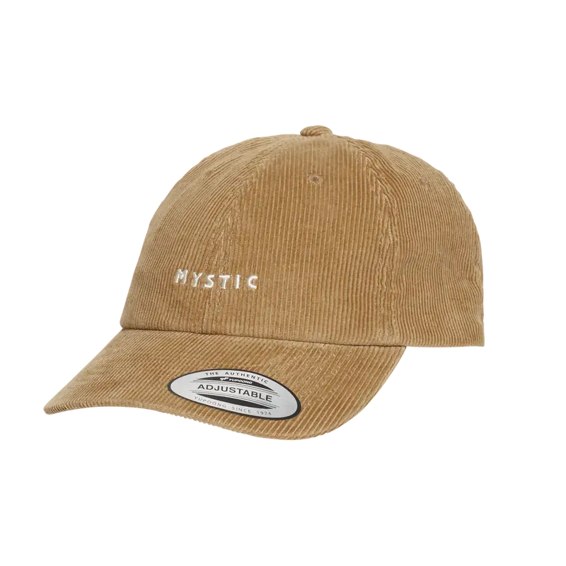 Mystic Corduroy Cap In Slate Brown 1