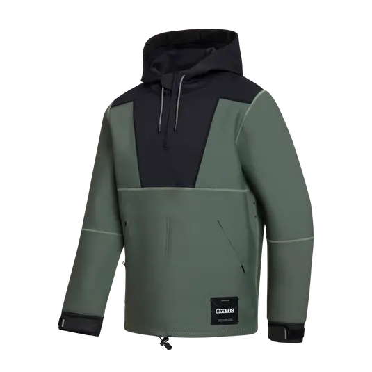 Mystic Fulmar 3/2Mm Neoprene Jacket – Dark Olive 1