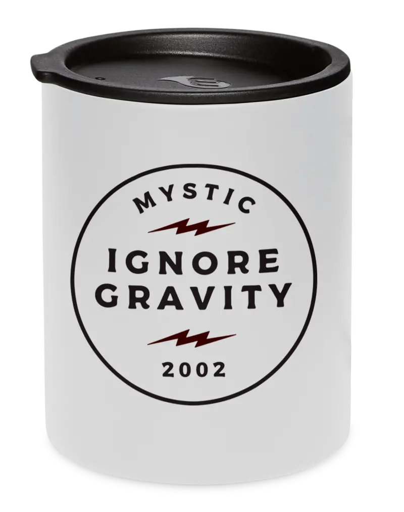 Mystic Mizu Campo Ceramic-Coated White Travel Mug 1