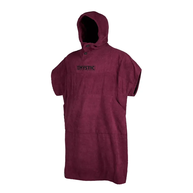 Mystic Oxblood Red Poncho 1