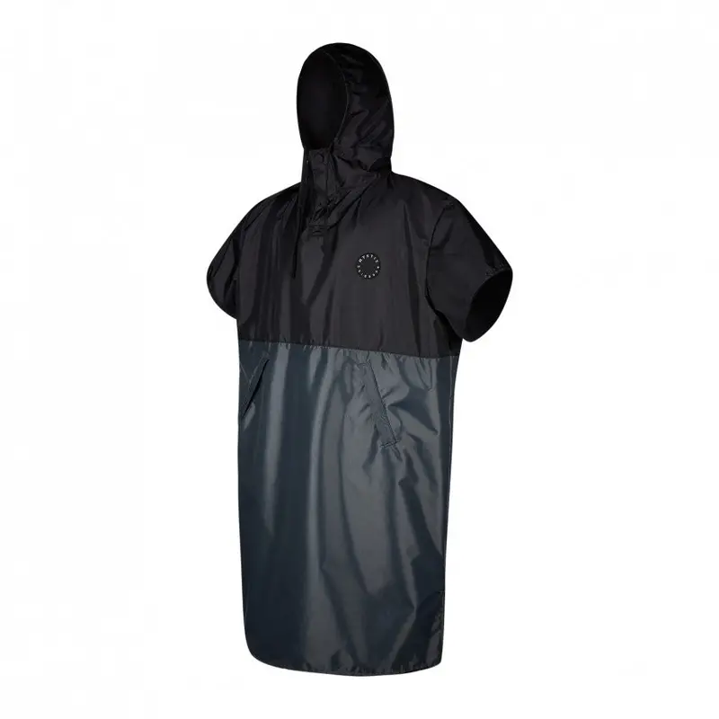 Mystic Poncho Deluxe – Premium Black Oversized Wrap 1