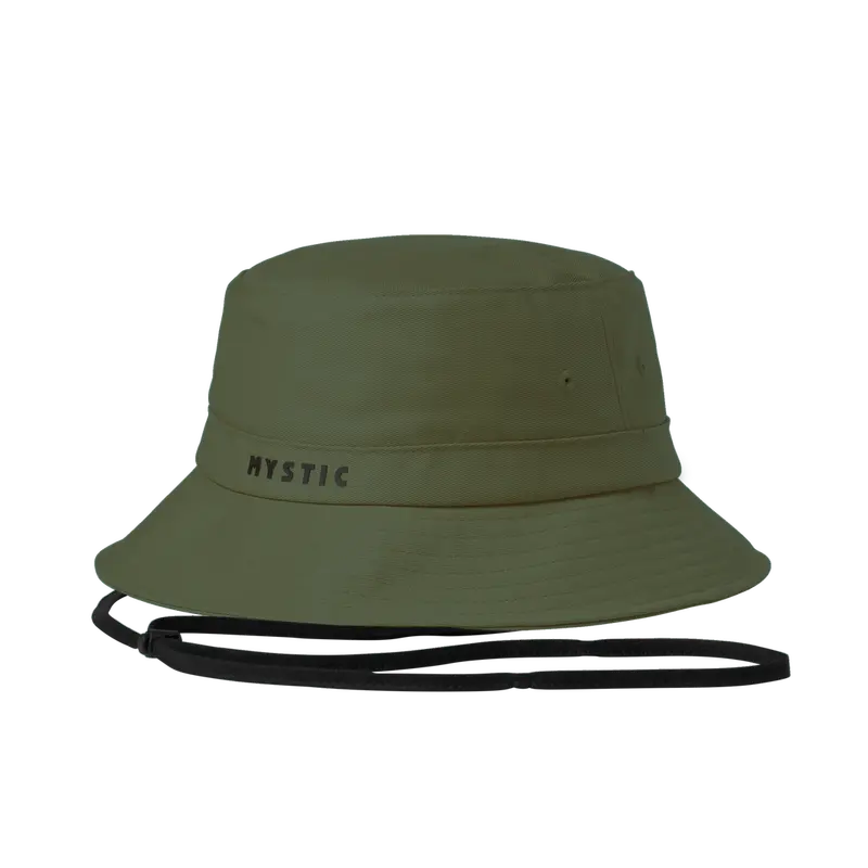 Mystic Quick-Dry Bucket Hat In Dark Olive 1