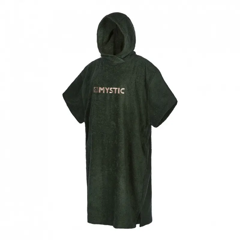 Mystic Regular Poncho – Dark Leaf Green 1