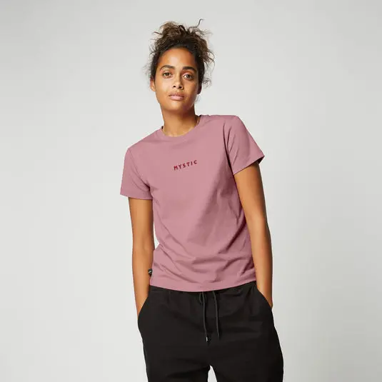 Mystic Slim Fit Cotton Tee In Dusty Pink 1