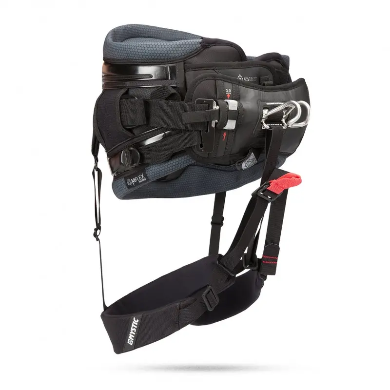 Mystic Strappies Ax Harness – Ergonomic Fit, Matte Black 1